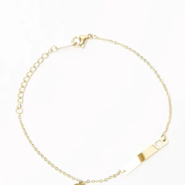 Gold plated bracelet Yups dbi0468. R06