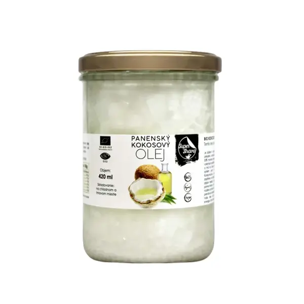 BIO RAW panenský Kokosový Olej 2 x 420 ml