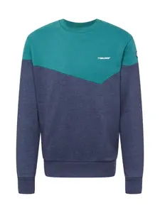 Ragwear Mikina 'Dotie'  modrozelená / modrá melírovaná / biela