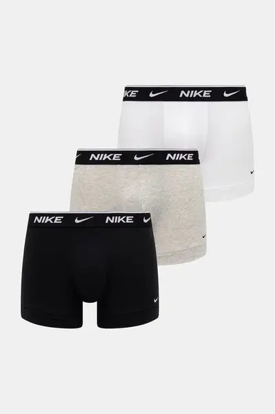 Nike priliehavé boxerky pánske bavlnené s elastanom 3-pak