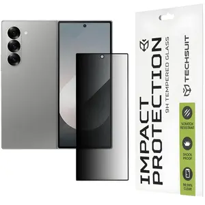 Ochranné celoplošné sklo 111D pre Samsung Galaxy Z Fold 6 - Čierna