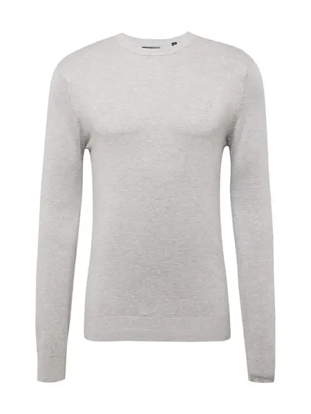 SCOTCH & SODA Sveter 'Core'  svetlosivá