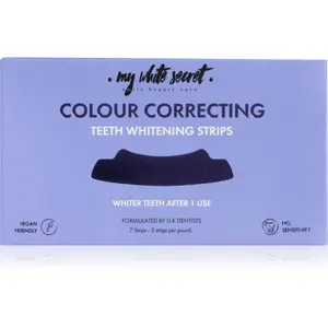 My White Secret Colour Correcting bieliace pásiky 7 ks