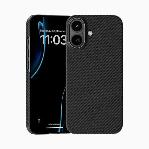 Benks Magnetic Armor Air Kevlar obal Metal Frame, iPhone 17, černý
