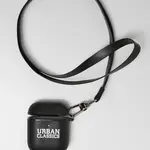 Náhrdelník na sluchátka černý