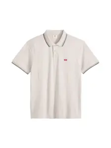 LEVI'S ® Tričko 'Housemark'  olivová / biela