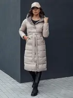 Dámský zimní kabát GRACE béžový