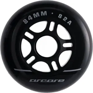 Arcore INLINE WHEELS 4PACK 84-82A Inline kolečka, černá, velikost