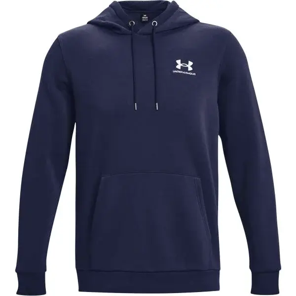 Under Armour ESSENTIAL Pánská mikina, tmavě modrá, velikost L