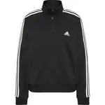 adidas 3-STRIPES TOP Dámská mikina, černá, velikost