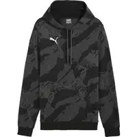 Puma INDIVIDUAL LIGA CAMO HOODY Pánská mikina, černá, velikost