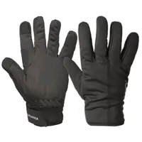 Klimatex ANDUIN Unisex softshellové rukavice, černá, velikost