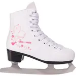Crowned EMILY JR Dievčenské ľadové korčule, biela, veľkosť