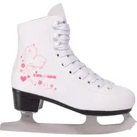 Crowned EMILY JR Dievčenské ľadové korčule, biela, veľkosť