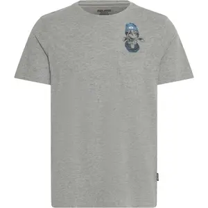 BLEND BHJABU Pánské tričko, šedá, velikost