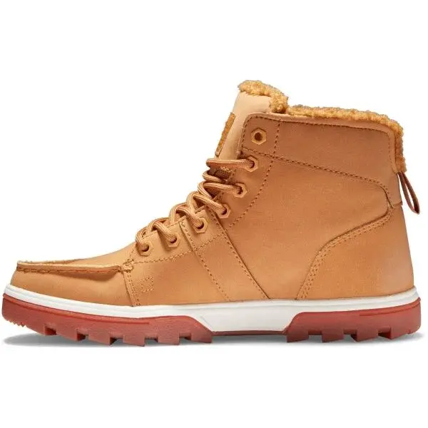 DC WOODLAND Pánské zimní boty, hnědá, velikost 46.5