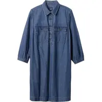 GAP POCKET POPOVER MINI Dámské šaty, tmavě modrá, velikost