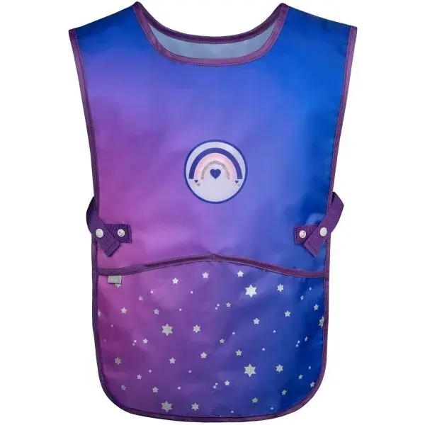 BAAGL SRDCE Dětská zástěra, fialová, velikost