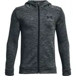Under Armour ARMOUR FLEECE Chlapecká mikina, tmavě šedá, velikost XL