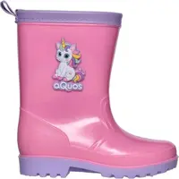 AQUOS RASTY K Dětské holínky, růžová, velikost