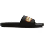 Quiksilver RIVI WORDMARK SLIDE II Pánske šľapky, čierna, veľkosť 39
