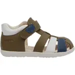 Geox B SANDAL MACCHIA Chlapecké sandály, khaki, velikost