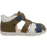 Geox B SANDAL MACCHIA Chlapecké sandály, khaki, velikost