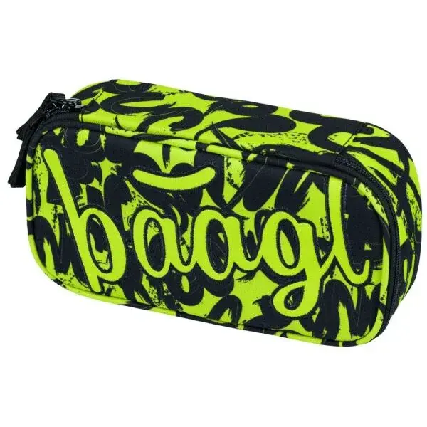 BAAGL ETUE LIME Školní penál, černá, velikost