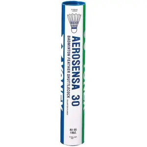 Yonex AS 30 Badmintonové péřové míčky, bílá, velikost