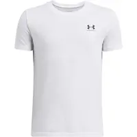 Under Armour SPORTSTYLE Chlapecké triko, bílá, velikost M