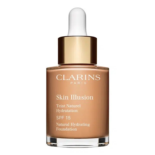 Clarins Hydratačný make-up Skin Illusion SPF 15 (Natural Hydrating Foundation) 30 ml 108.5 Cashew