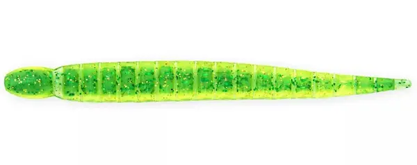Keitech gumová nástraha custom leech lime chartreuse 8 cm 1,4 g 10 ks