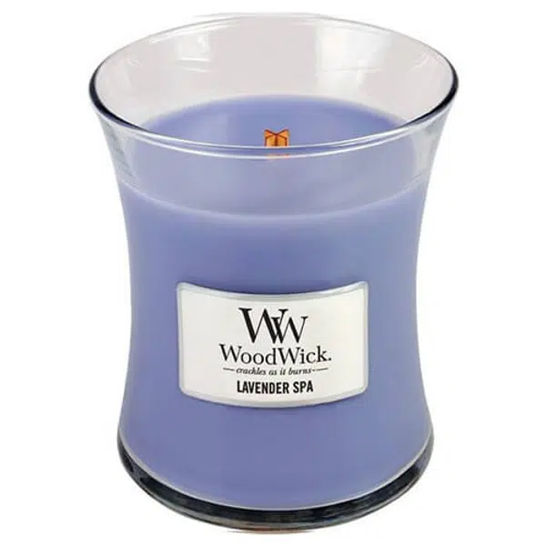 WoodWick Vonná sviečka váza Lavender Spa 275 g