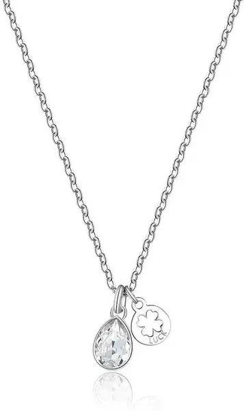 S'Agapõ Náhrdelník s kryštálom Lucky Light SKT06