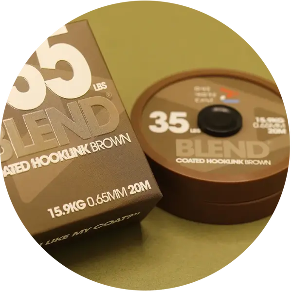 One more cast náväzcová šnúrka blend coated hooklink 20 m brown - 35 lb