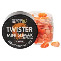 Feederbait twister mini šlimak wafters 10/7 mm 25 ml - r72- broskyňa/ananás