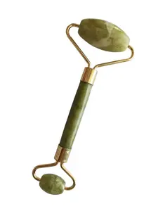 Palsar 7 Masážny valček na tvár zelený xiuyan jadeit (Light Green Xiuyan Jade Roller Massager)