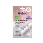Astrid Textilná maska na rozjasnenie a vyhladenie pleti s niacínamidom Glow Expert 4D