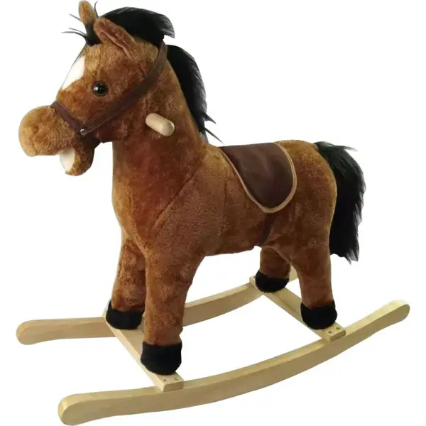 Wiky Kôň hojdací svetle hnedý 71 x 28 x 65 cm