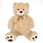 Plyšový medveď béžový 135 cm
