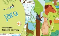 Tvarované leporelo se zvuky - Jaro