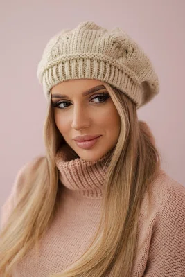 Kesi Dámská čepice Sofia K369 light beige