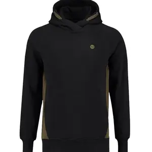 Korda mikina team korda hoodie black černá -velikost l