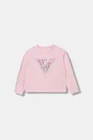 Dětské tričko s dlouhým rukávem Guess