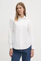 Bavlněná košile Polo Ralph Lauren bílá barva, relaxed, s klasickým límcem, 211970736