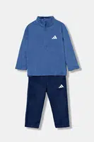 Kojenecká tepláková souprava adidas modrá barva, JL7088