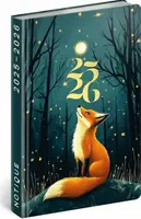 18 měsíční diář Petito Liška 2025/2026