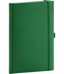 Notes Aprint - zelený, linkovaný, 15 × 21 cm