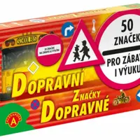 Dopravní značky pro děti - sada 50 ks