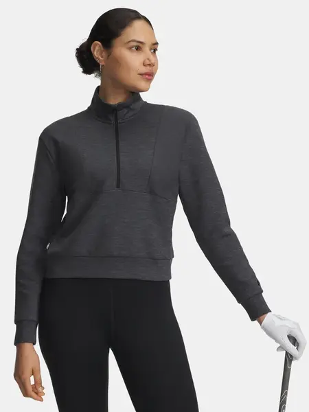 Dámská mikina Under Armour UA Drive Midlayer Pullover-BLK - Dámské